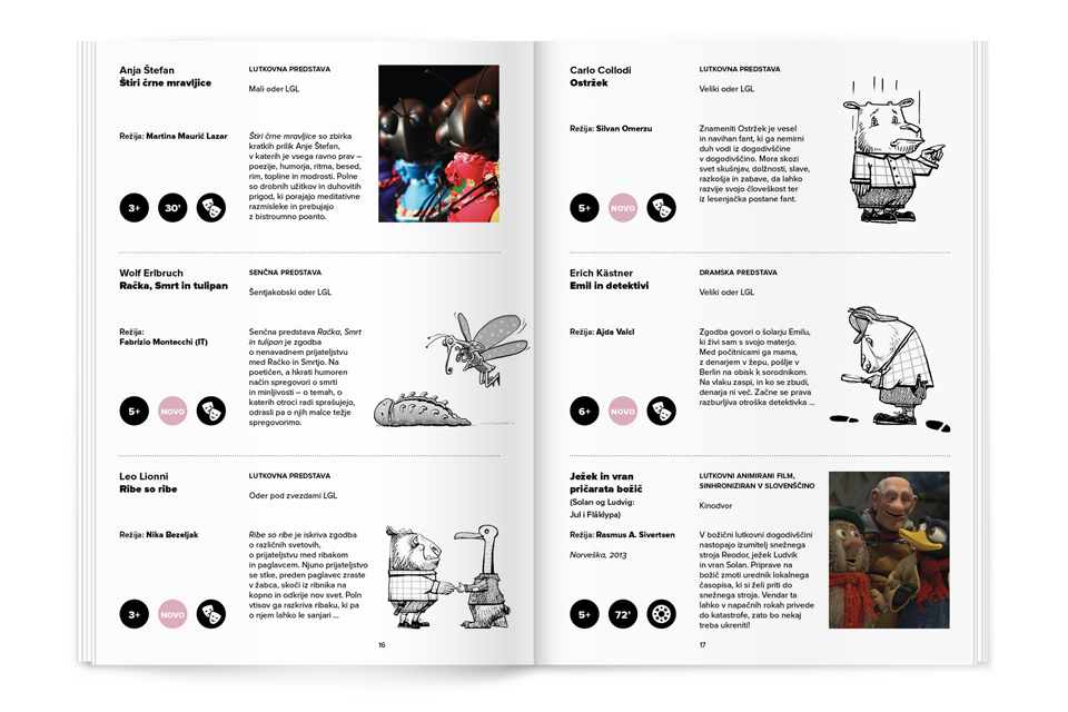 Puppet theatre brochure