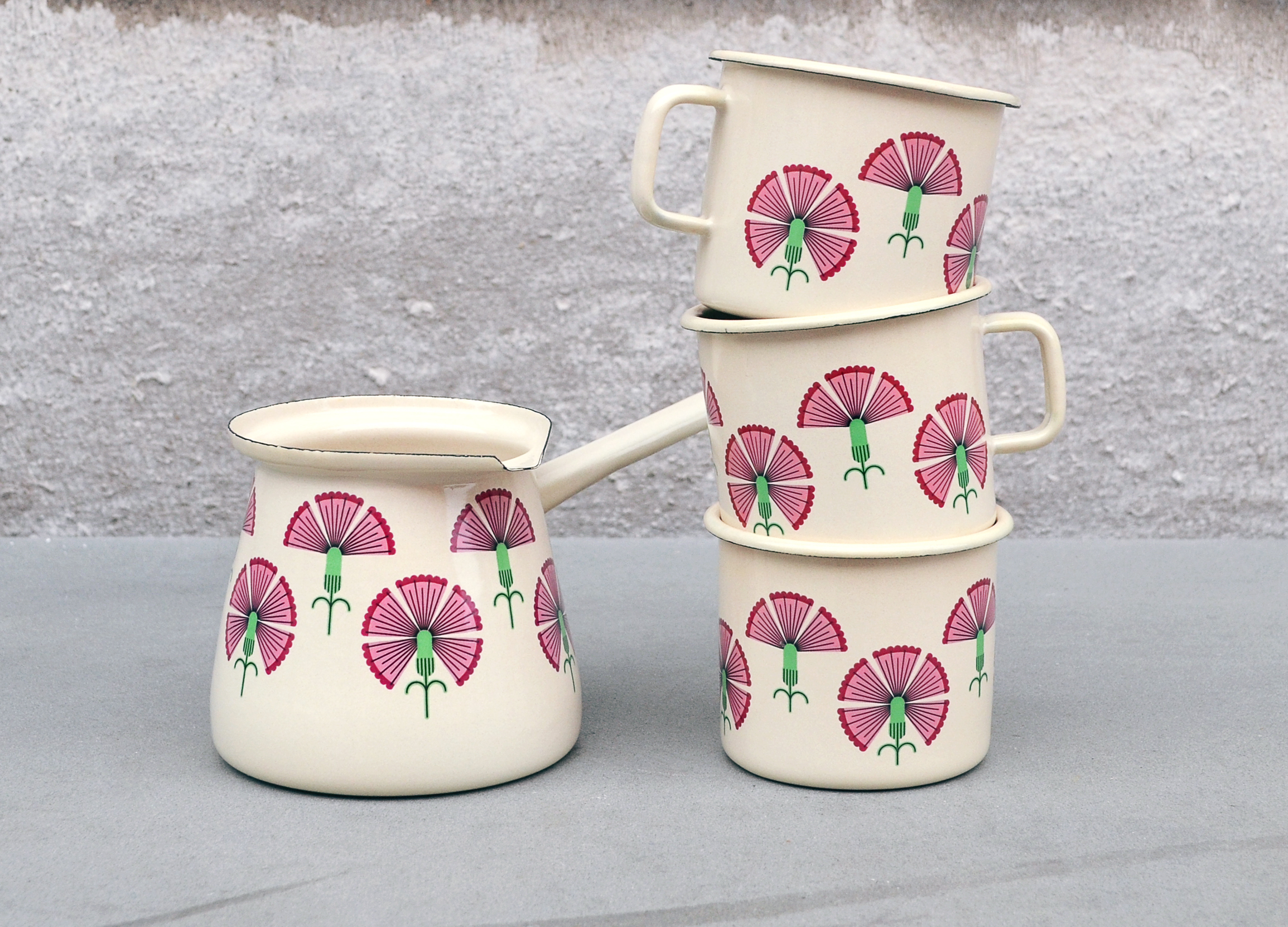 Carnation Enamelware